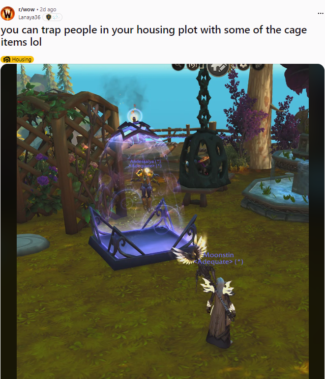 trap housing slot wow midnight